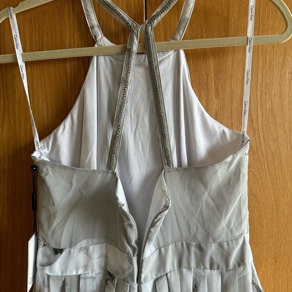 Calvin Klein Halter Fully Lined Cocktail Dress NWT - Picture 5 of 9